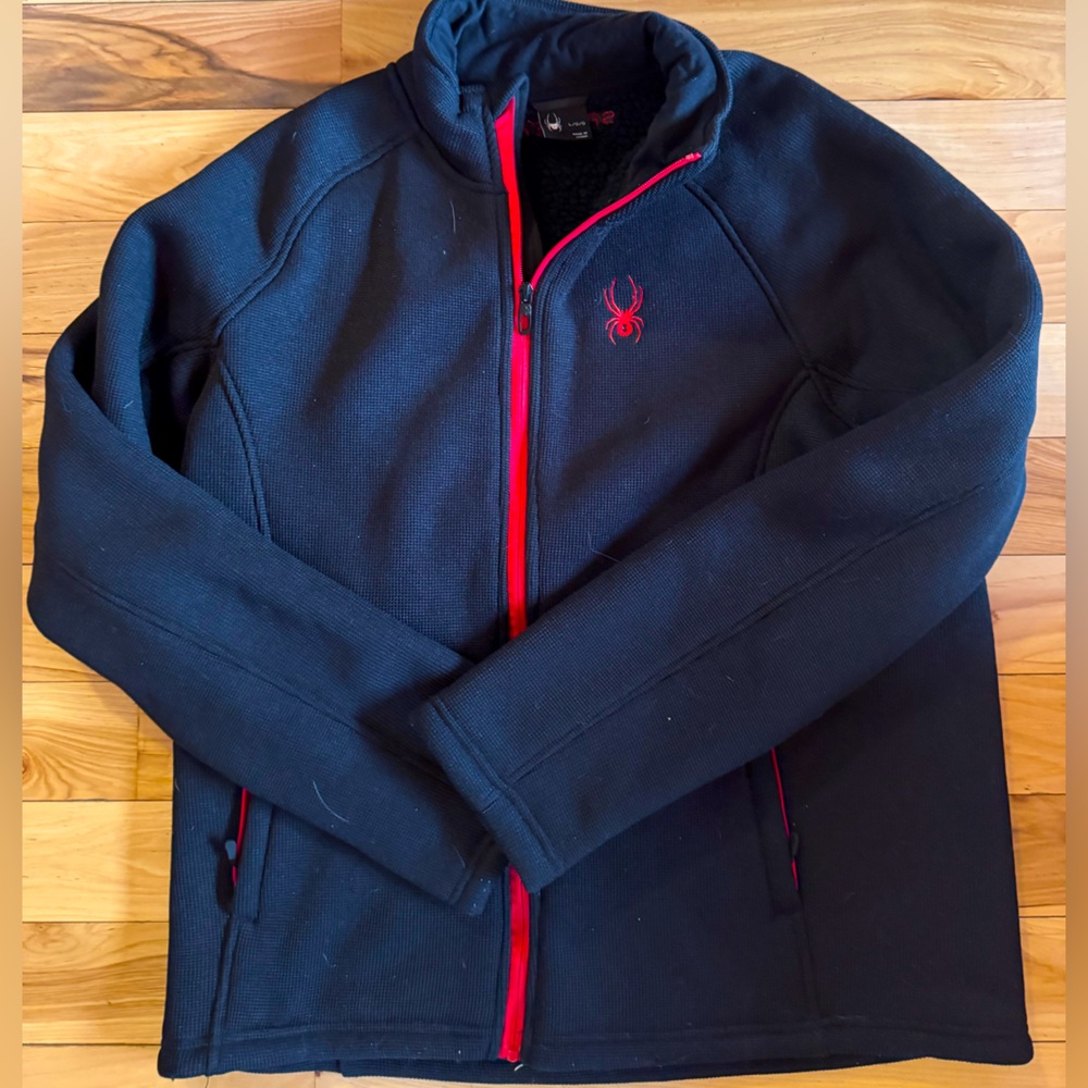 Spider Zip Up. Large. NWOT